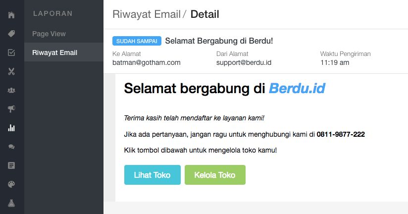Isi dari email yang telah kamu kirim Isi dari email yang telah kamu kirim