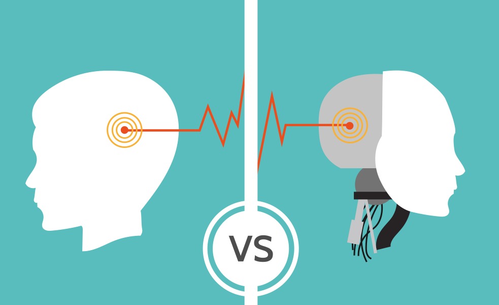 Ilustrasi kecerdasan manusia vs kecerdasan buatan
Gambar: physiowizard.com Ilustrasi kecerdasan manusia vs kecerdasan buatan
Gambar: physiowizard.com