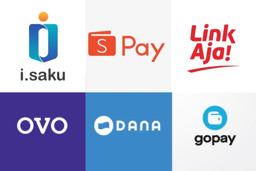 Beberapa e-wallet yang umum digunakan di Indonesia
Gambar: bisnis.com Beberapa e-wallet yang umum digunakan di Indonesia
Gambar: bisnis.com