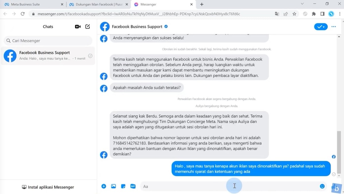 Facebook Business Support