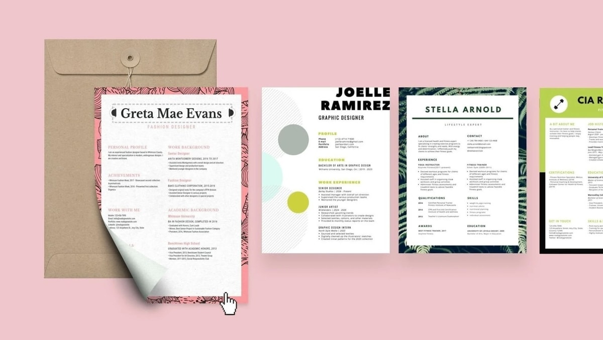 Desain CV digital
Gambar: Canva