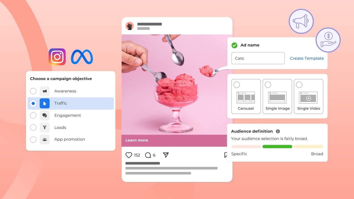 Ilustrasi Instagram Ads
Gambar: loomly.com Ilustrasi Instagram Ads
Gambar: loomly.com