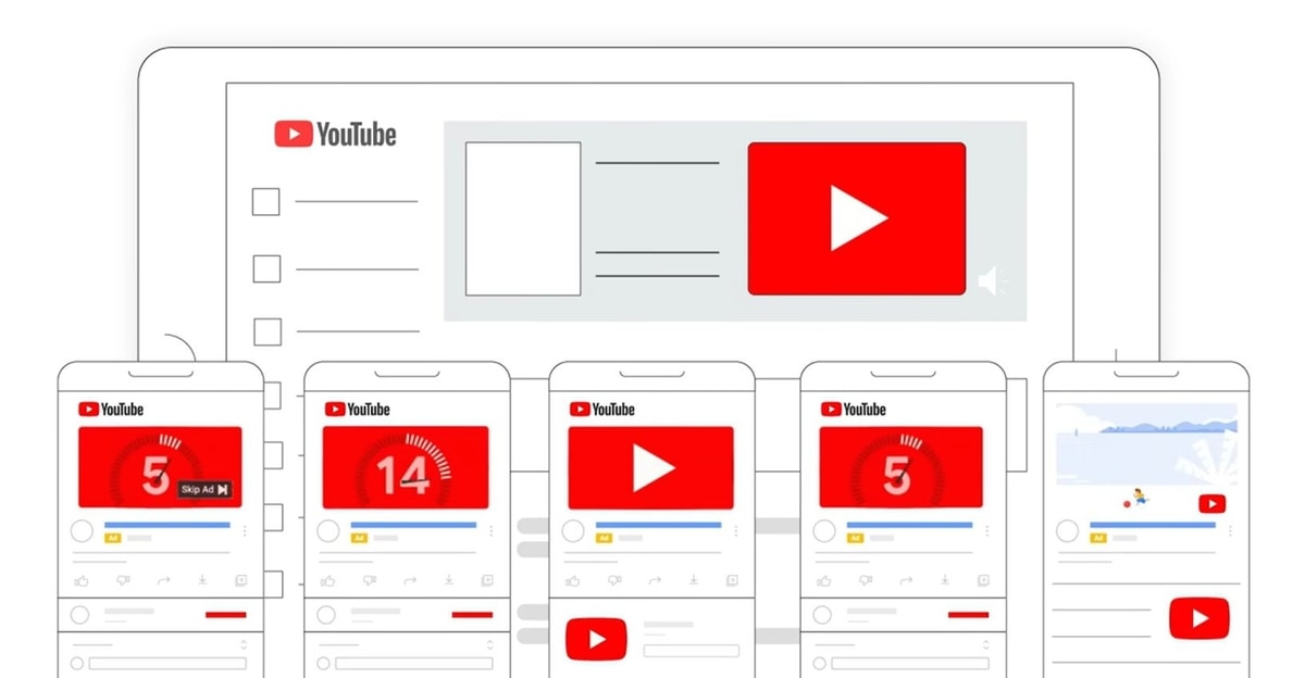 Berbagai format iklan YouTube
Gambar: YouTube Berbagai format iklan YouTube
Gambar: YouTube