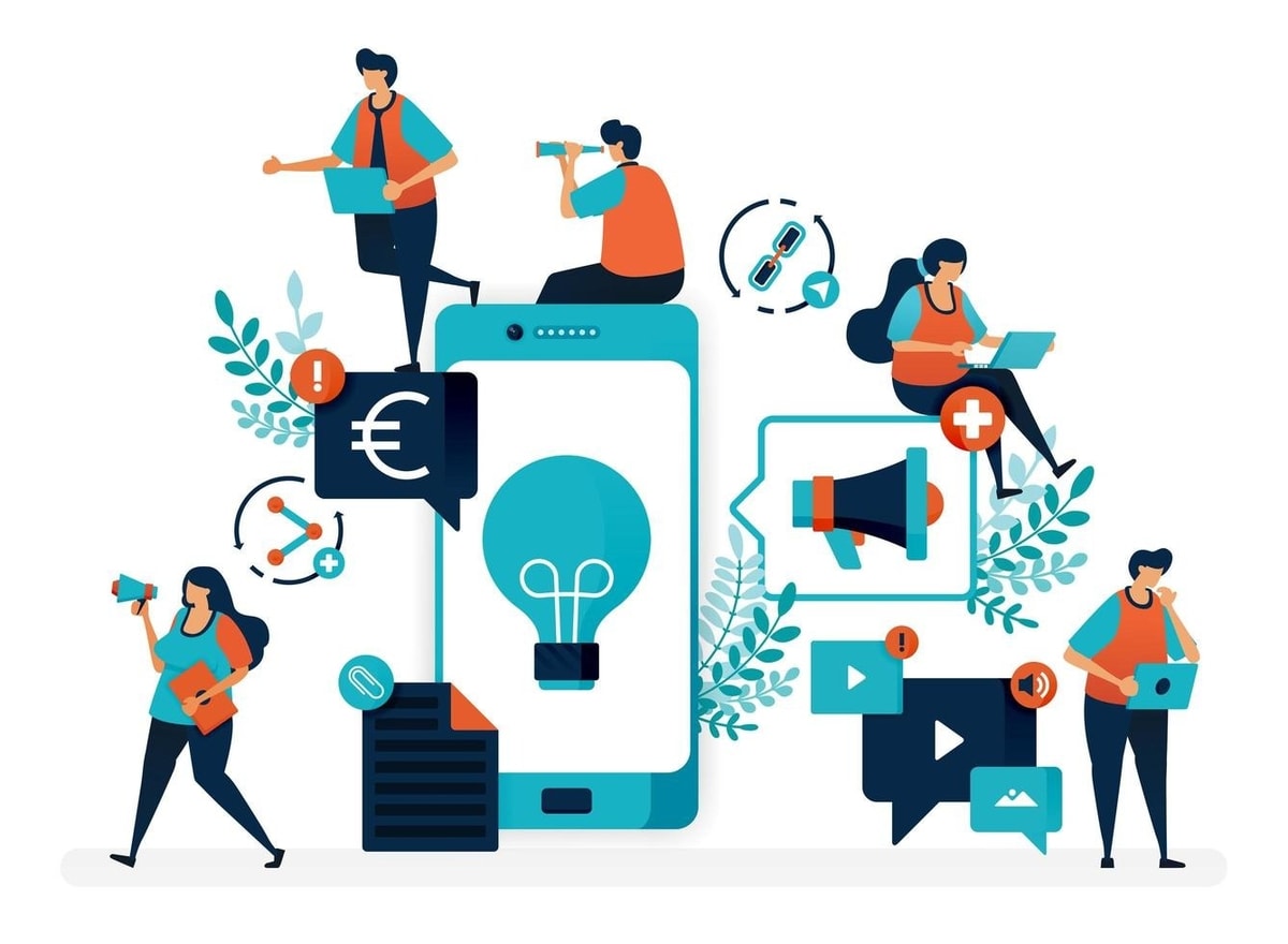 Ilustrasi digital marketing
Gambar: vecteezy.com
