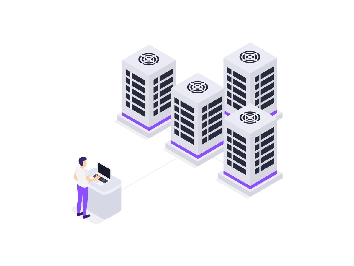Ilustrasi web hosting
Gambar: dribbble