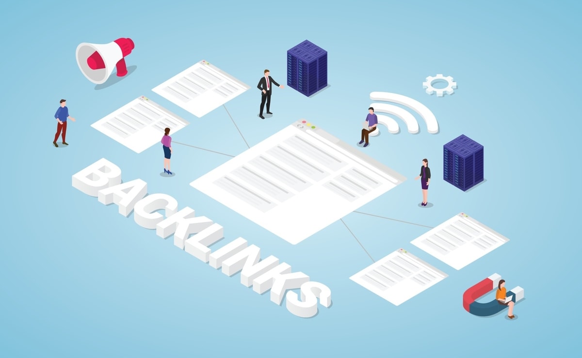 Ilustrasi penggunaan backlink atau anchor text
Gambar: Vecteezy