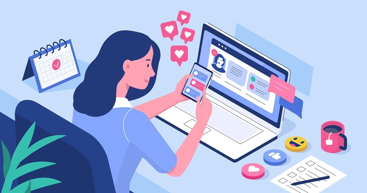 Ilustrasi social media administrator
Gambar: searchenginejournal.com
