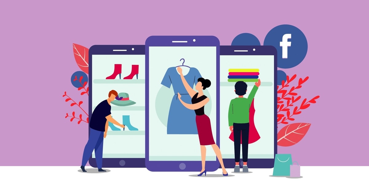 Ilustrasi jual-beli di Facebook
Gambar: ecomcrew.com