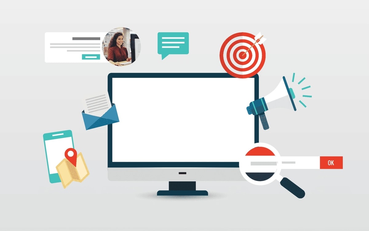 Ilustrasi elemen-elemen SEO website
Gambar: abstraktmg.com