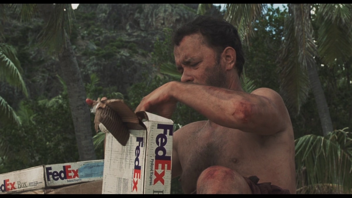 Contoh product placement di film Cast Away (2000)
Gambar: Cast Away