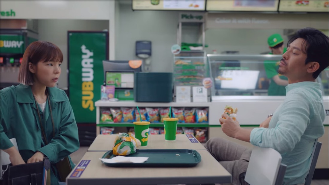 Product placemen SubWay di drama Korea
Gambar: Twitter