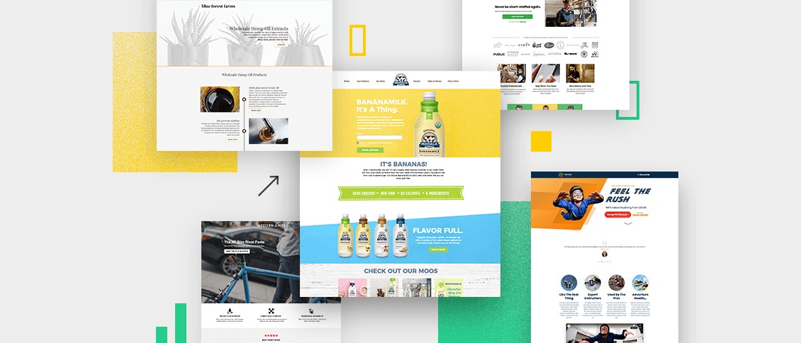Contoh landing page
Gambar: Unbounce