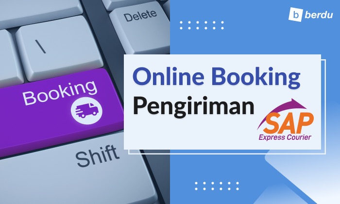 Cara Online Booking Resi Pengiriman SAP Express (Non-COD) Pandemi-Proof