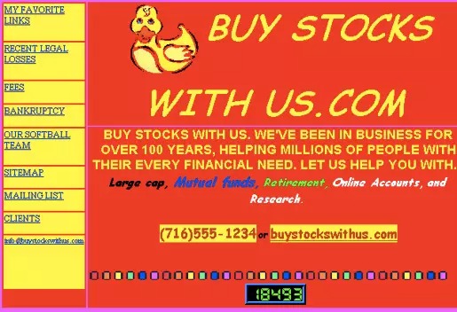 Contoh kesalahan kombinasi font dan warna website
Gambar: sitepoint.com