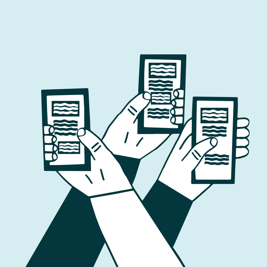 llustrasi komentar online pelanggan
Gambar: cloudfront.net